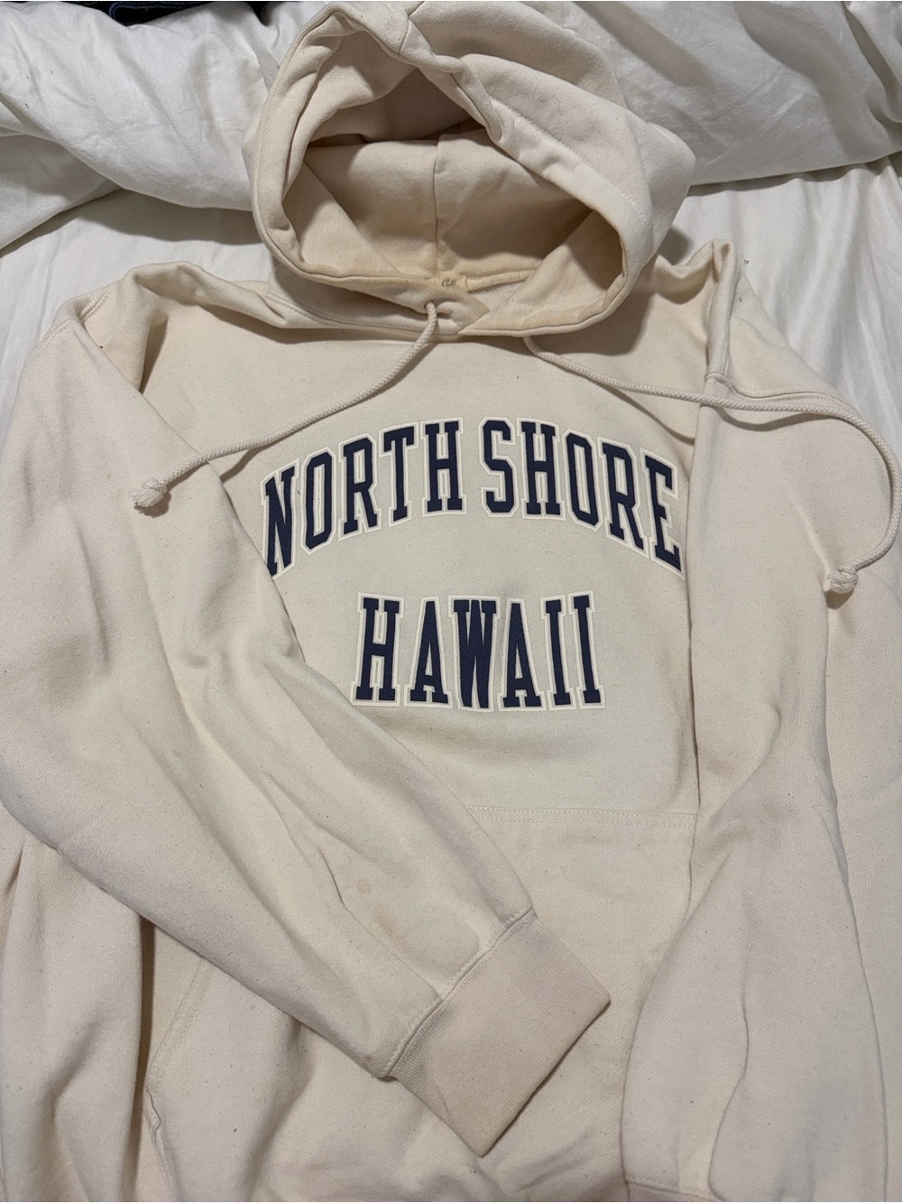 North shore heavyweight brandy hoodie
